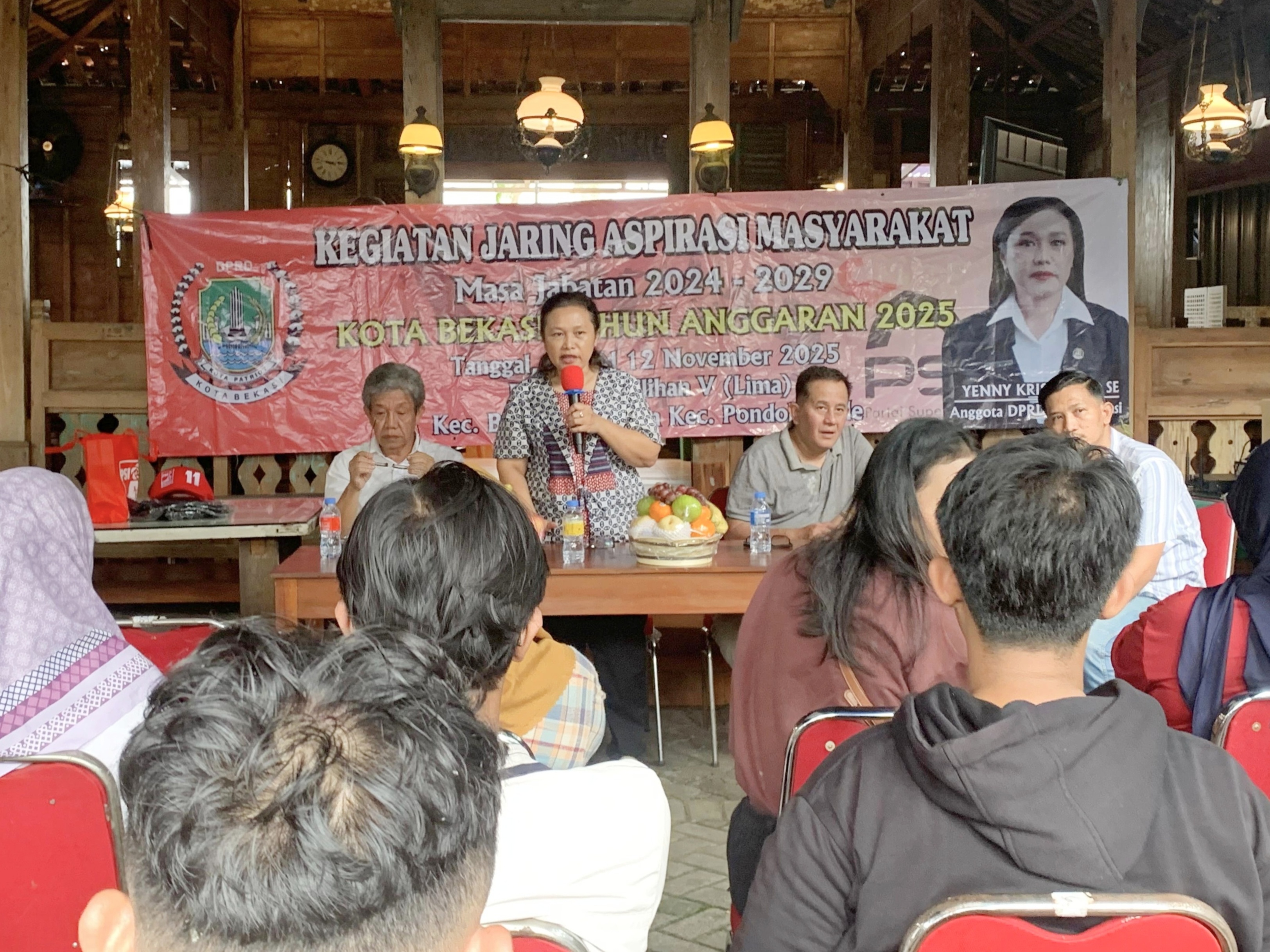 Reses, Yenny Kristianti Ajak Anak Muda Terlibat Perpolitikan