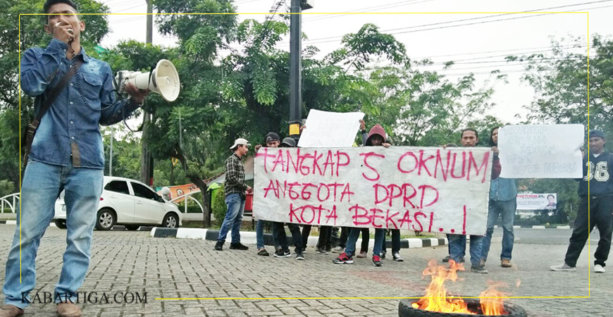 Suarakan Aspirasi, AFI Gruduk Kantor DPRD Kota Bekasi 