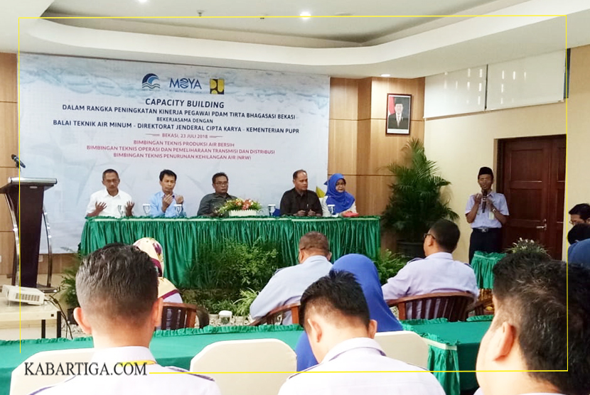 Tingkatkan Pelayanan, PDAM Tirta Bhagasasi Gelar Diklat