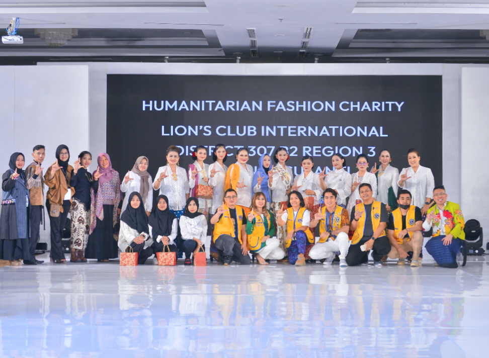 Gandeng Lions Club Intenational District 307, Fashion Designer Athan Siahaan Gelar Humanitarian Fashion Charity
