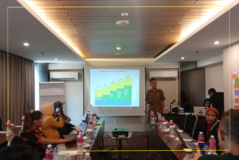 IAC Ajak Wartawan Bekasi Melek HIV 