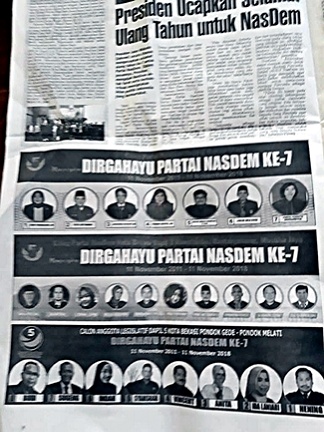 Pasca Demokrat, NasDem Menyusul Lakukan Pelanggaran