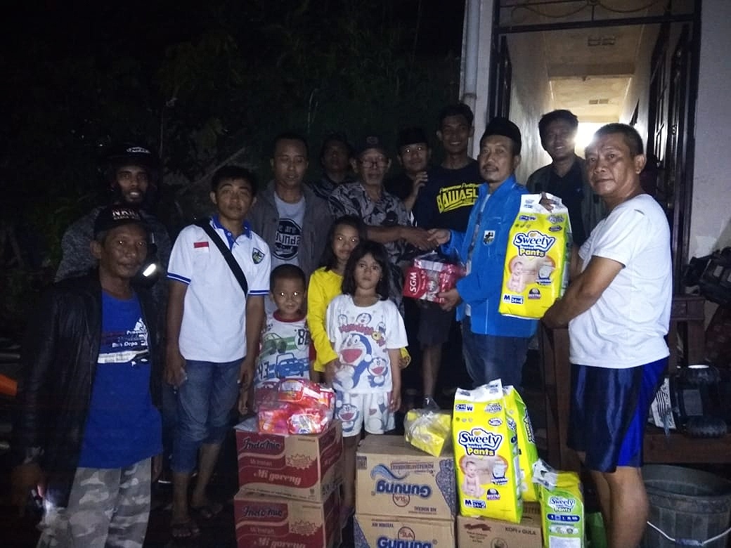 Peduli Korban Banjir, KNPI Kota Bekasi Galang Bantuan