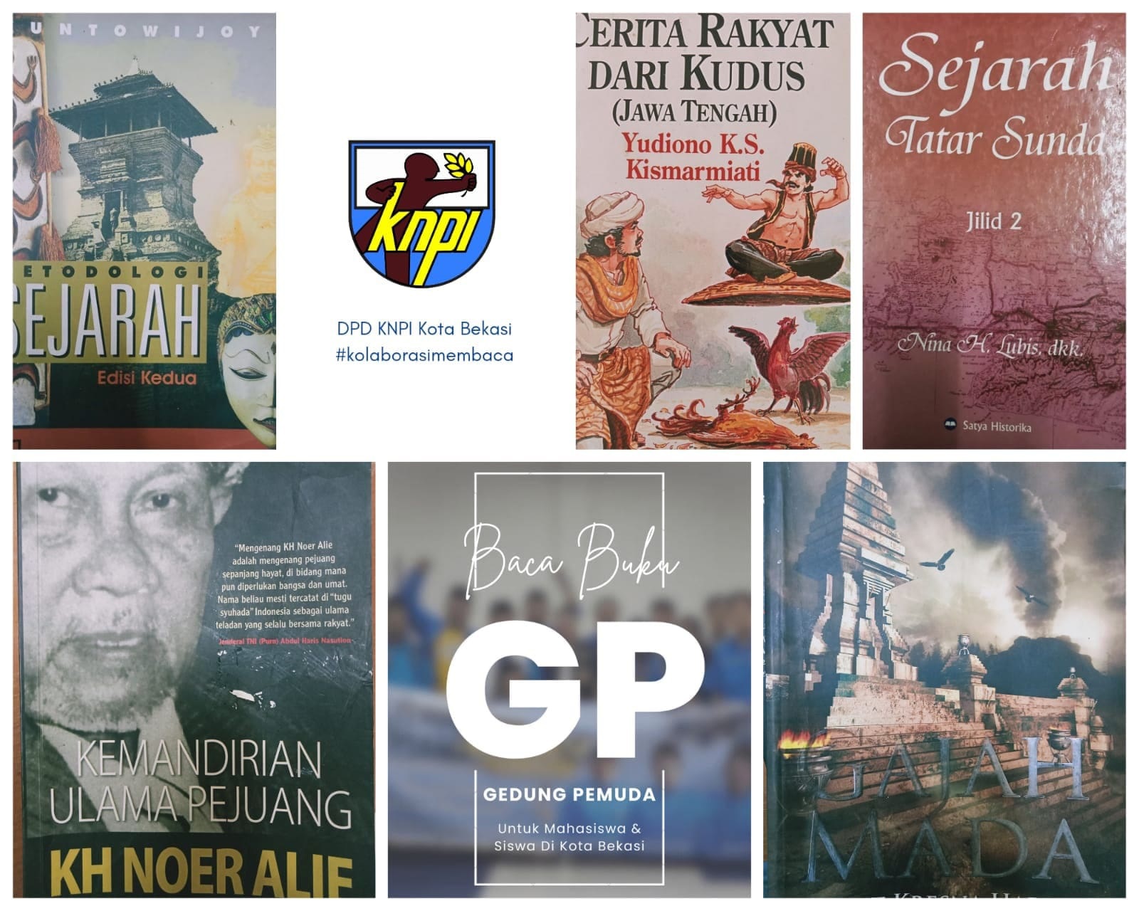 KNPI Kota Bekasi Wadahi Tempat Baca Untuk Siswa dan Mahasiswa 