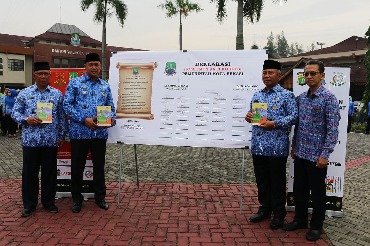 KPK Kantongi Komitmen Kota Bekasi Berantas Korupsi, Syarif : Agar Tidak Leave Service