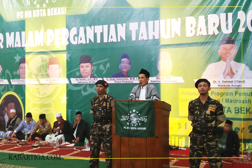 Hadapi Momentum Politik 2018, Begini Pesan PC NU Kota Bekasi