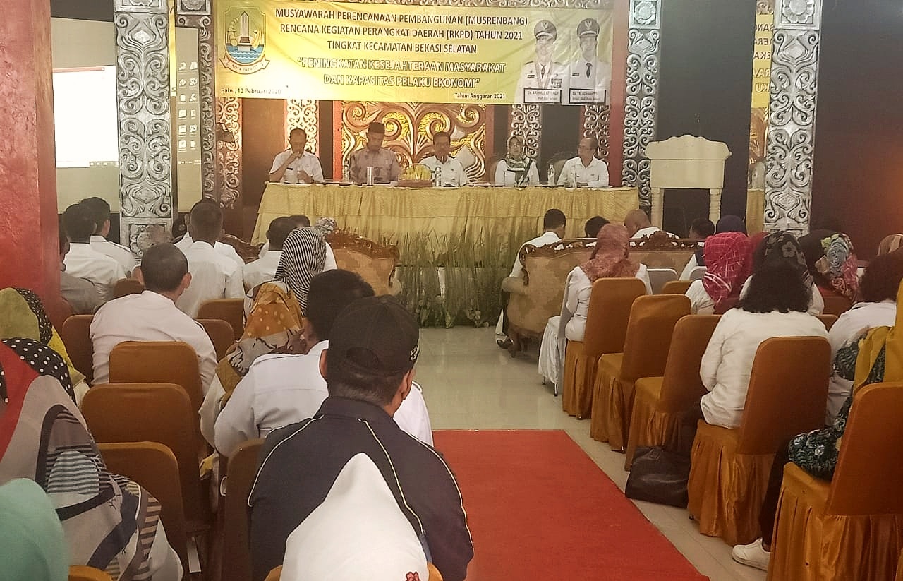 Musrembang Kecamatan Bekasi Selatan Capai Angka 3,2 Triliun