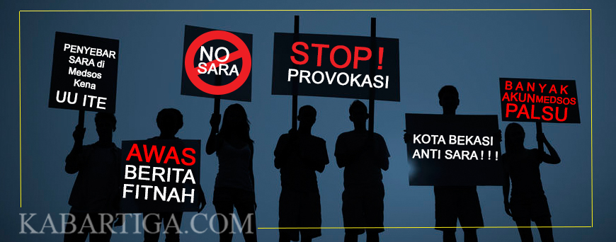 Awas! Menjelang Pilkada 2018 Kota Bekasi Hindari Konten Provokasi dan SARA 