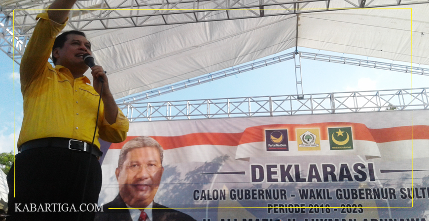 Kisruh Golkar Untuk Ali Mazi Selesai Dalam Deklarasi 