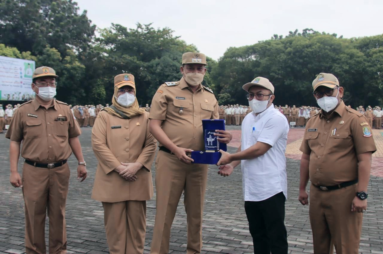 PD Migas Kota Bekasi Diganjar Penghargaan Mitra Most Innovative Pertamina Hulu Energi