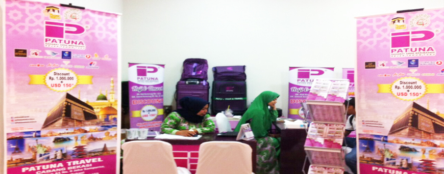 Mau Tahu Tentang Umrah, Yuk Hadiri Pameran Umrah Patuna Travel Cabang Bekasi