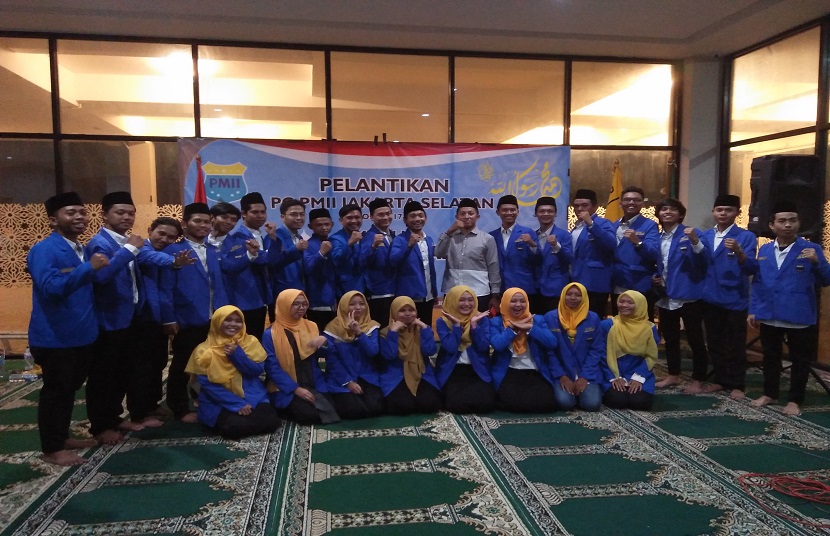 Usai Dilantik, PC PMII Jakarta Selatan Siap Perkuat Nilai Pergerakan Dengan Uswatun Hasanah