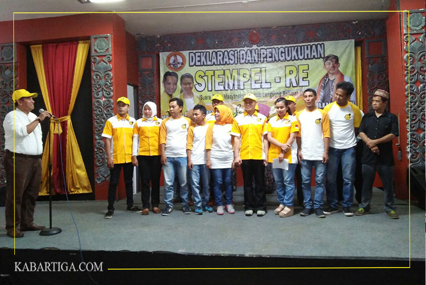 Puas Dengan Kinerja Petahana, STEMPEL RE Bertekat Menangkan Rahmat Effendi