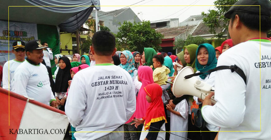 Tahun Baru Hijriyah, Jadi Momentum Warga Alamanda Regency Membangun Ukhuwah Islamiyah 