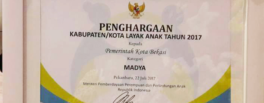 Kota Bekasi Kembali Diganjar Penghargaan