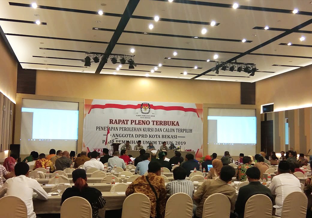 Anggota DPRD Kota Bekasi Periode 2019-2024 Didominasi Wajah Baru