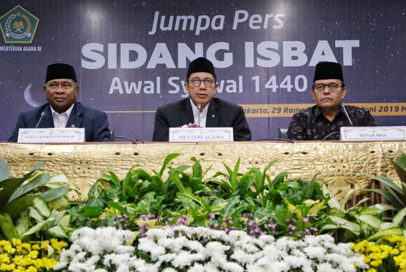 Pemerintah Tetapkan 1 Syawal 1440 Hijriah Tanggal 5 Juni 2019
