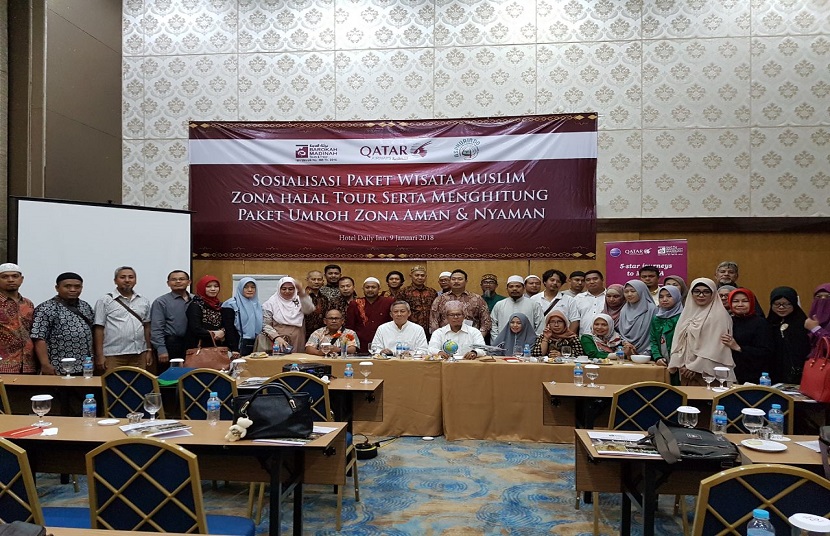 Barokah Madinah Travel & Qatar Airways Gelar Sosialisasi Wisata Muslim Zona Halal Tour