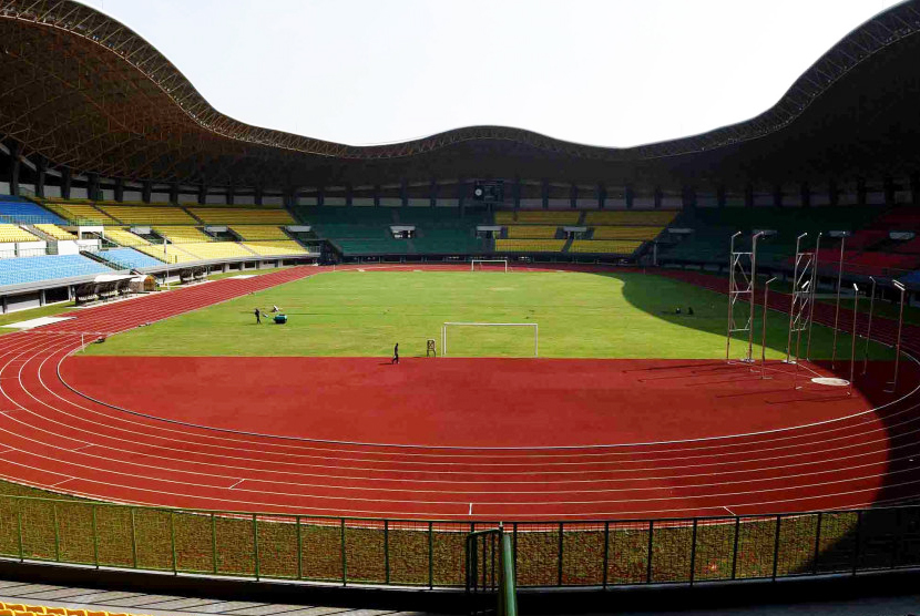 Stadion Patriot Chandrabhaga Hampir Rampung Jelang Asian Games 2018