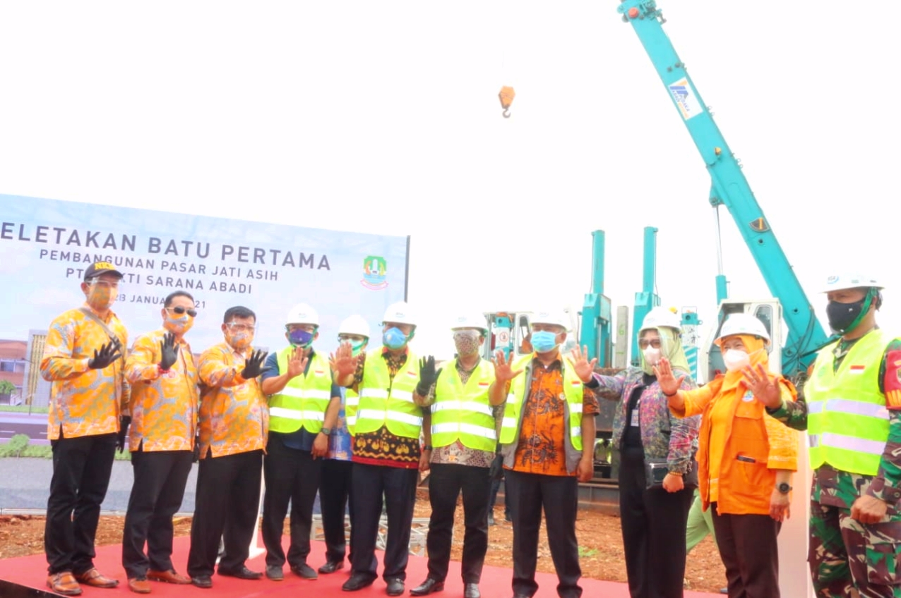 Pembangunan Pasar Jatiasih Dimulai, Pemkot Bekasi Menjamin Kepastian Hukum