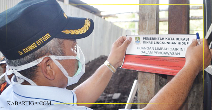 Wali Kota Bekasi Kembali Segel Pabrik di Bantargebang 