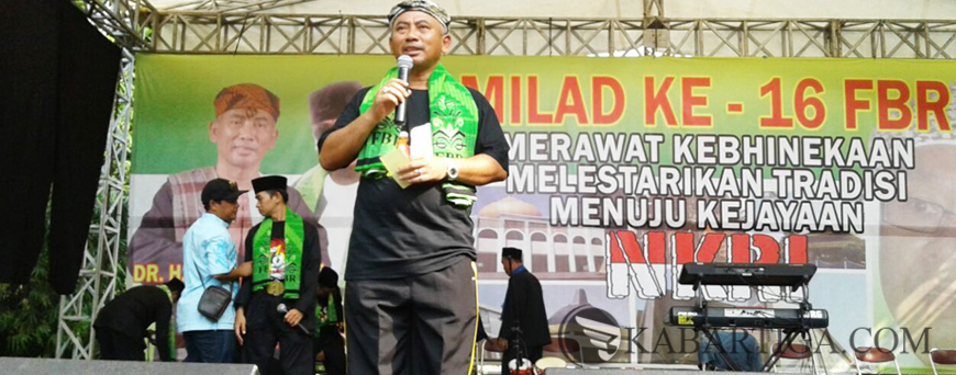 Wali Kota Bekasi Gemakan Suara Perdamaian di Milad FBR
